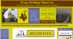 Desktop Screenshot of drillingobserver.com